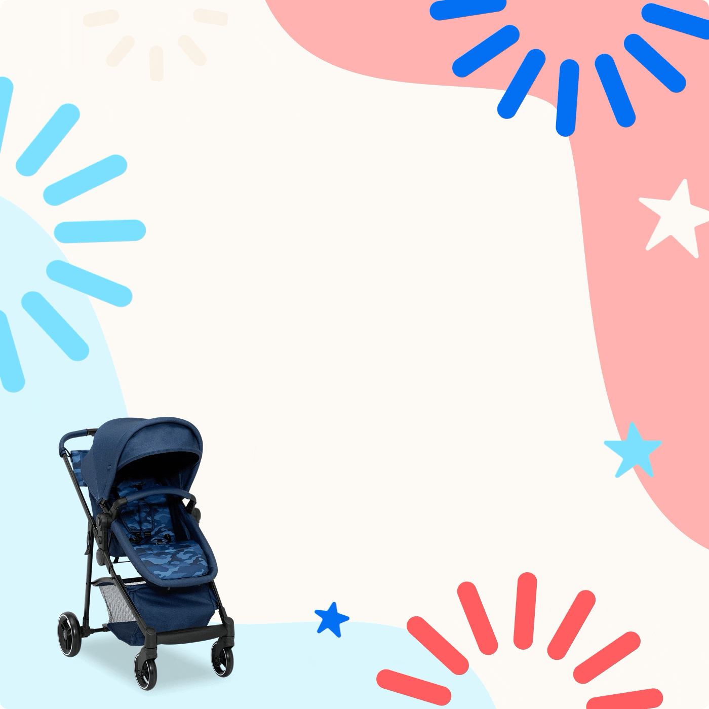 Red, White & Cute. Playful yet patriotic toys, accessories, gear & more.