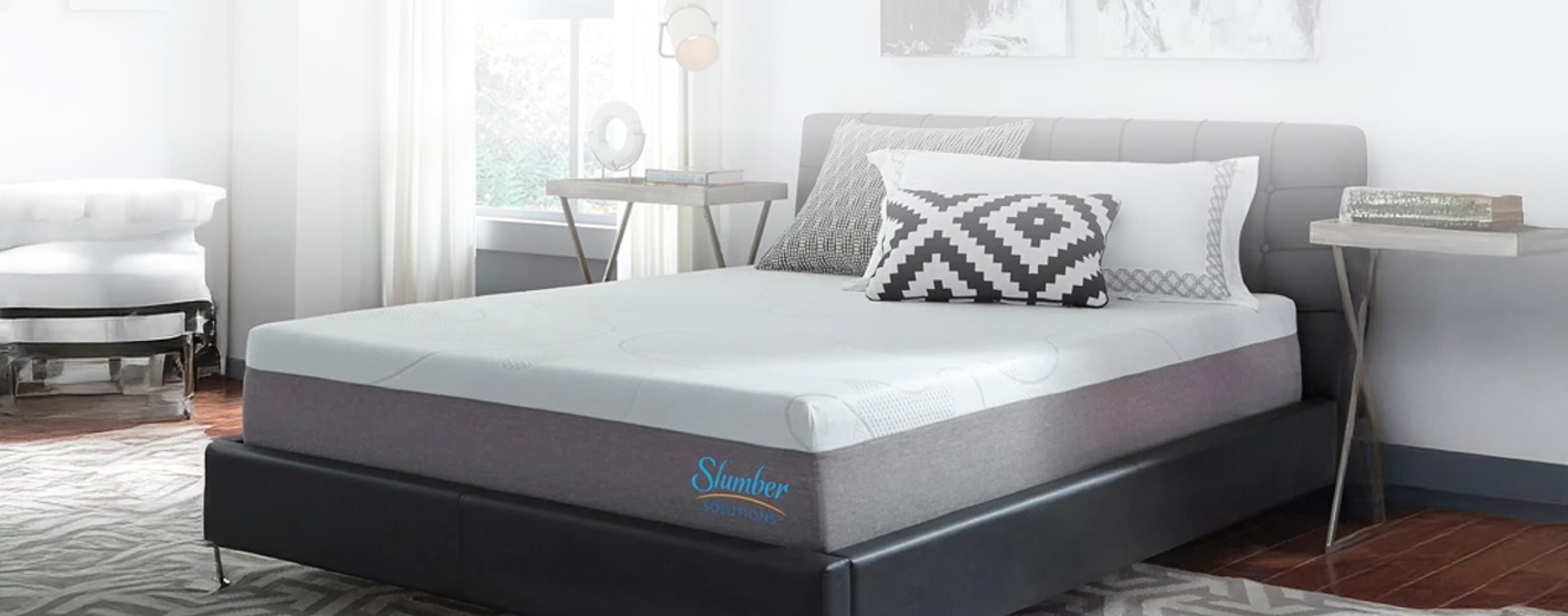 up to 60% off* select mattresses by slumber solutions. Save Now.