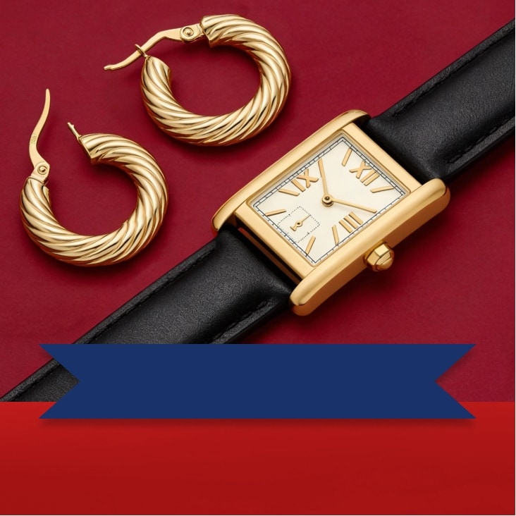 Jewlery and watches up to 60% off*. 