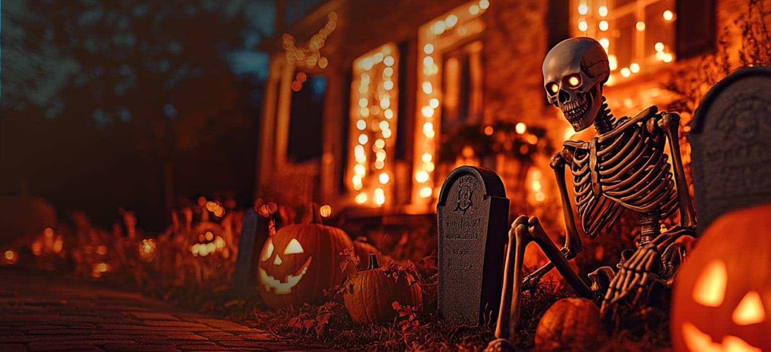 the hall-O-ween shop. Spook up your space for the haunting season. Save Now.