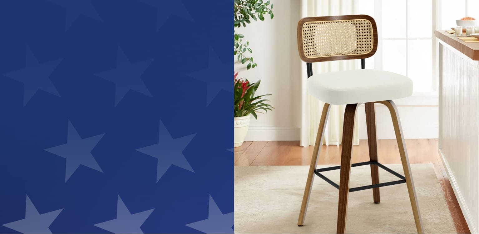 Bar stools starting at $119.