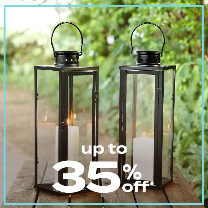 Up To 35% Off* Outdoor Lighting