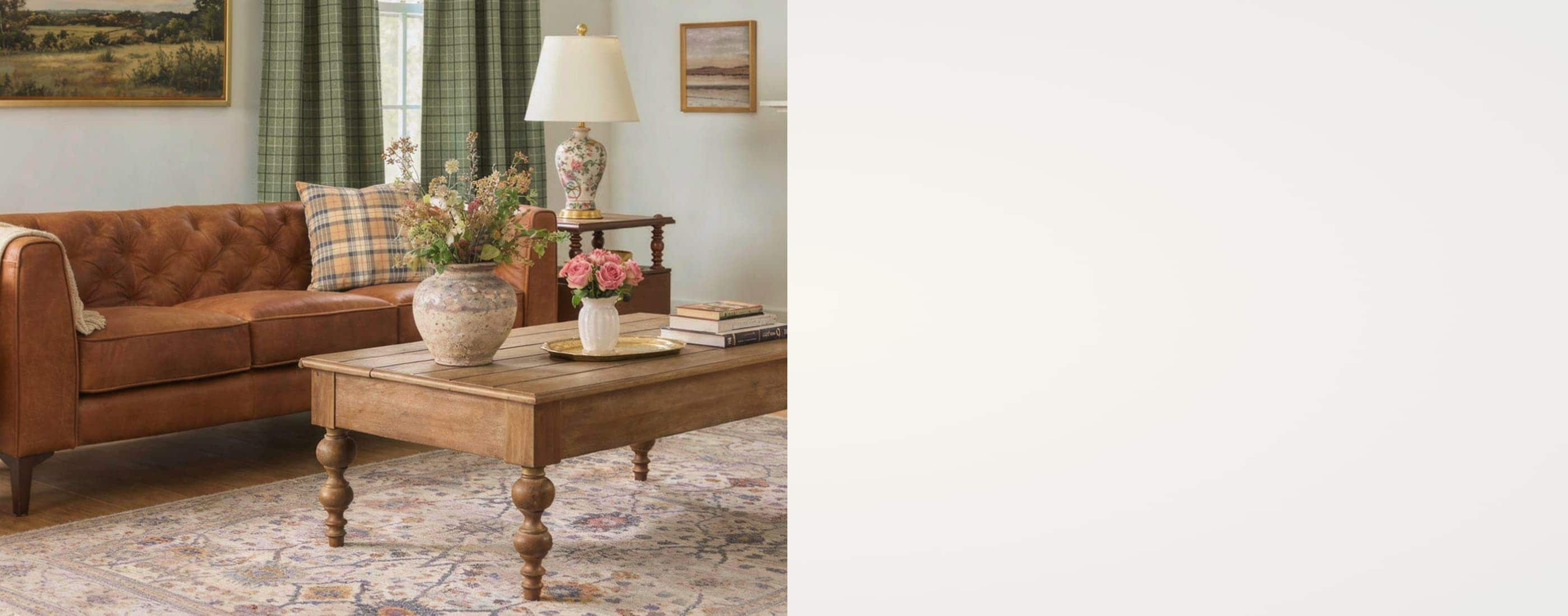 Style edit: english countryside. Up to 40% off*. Cozy country comforts for any space. Shop the Edit.