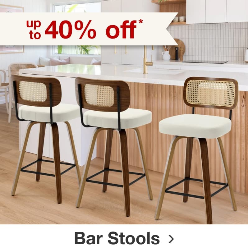 up to 40% off* Bar Stools