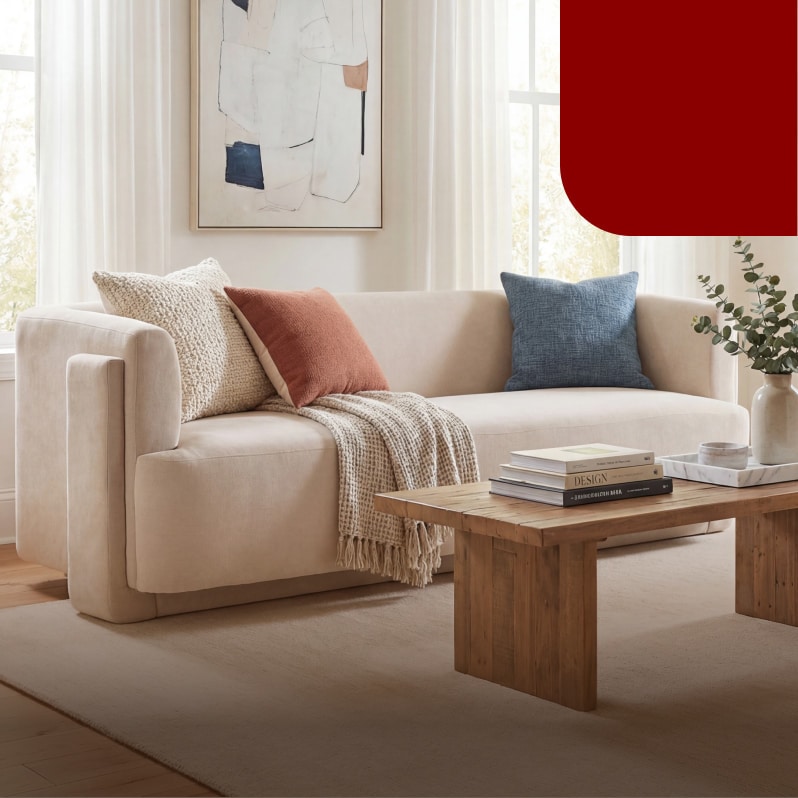 Living Room Furniture. Up to 50% off*.