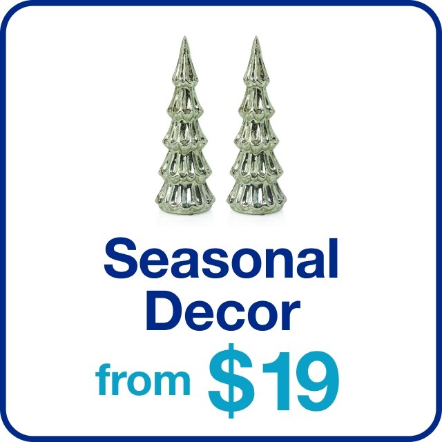 Seasonal Decor from $19