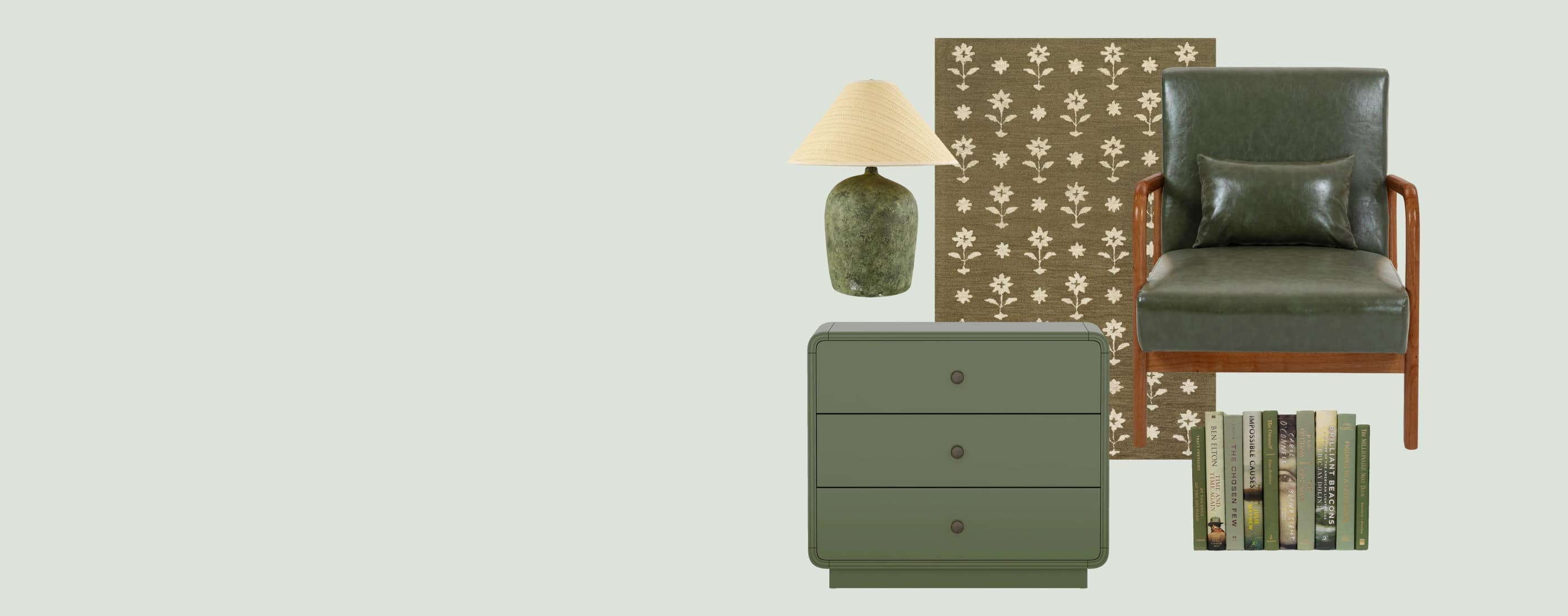 Color crush: shades of green. Up to 40% off*. Make guests green with envy. Save Now.