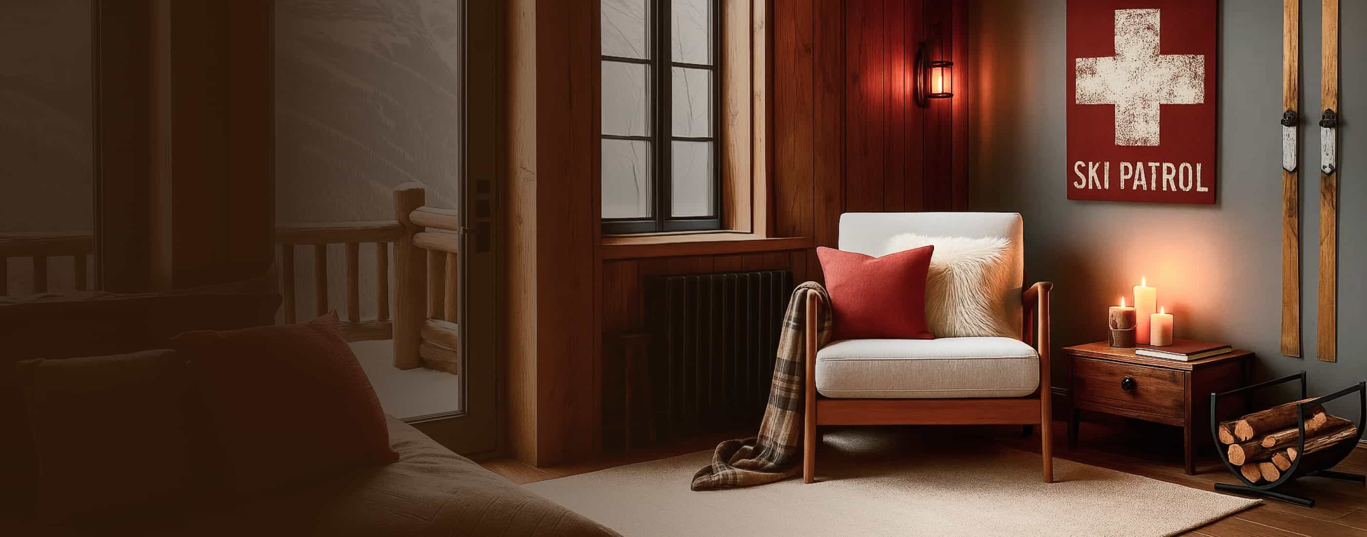 Ski chalet edit. Create your cozy winter haven. Shop the Edit