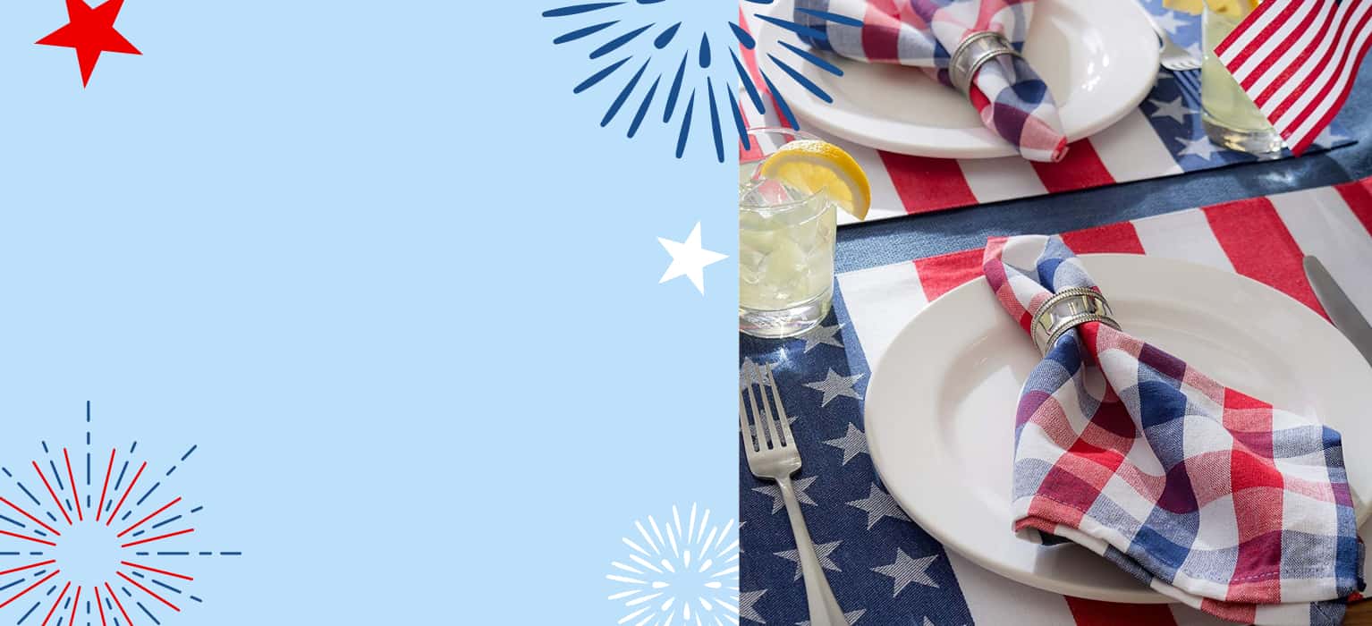 up to 20% off* 4th of july party prep. Save Now.