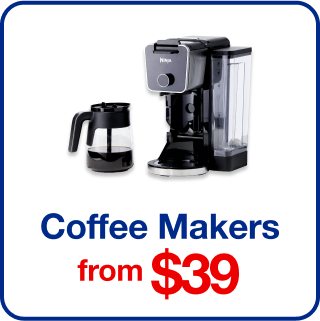 Coffee Makers from $39