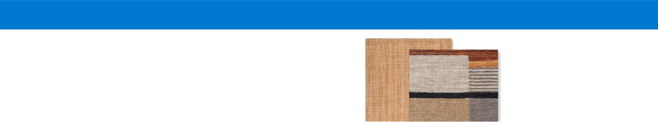 App exclusive limited time only 30% off* rugs by Artistic Weavers. Shop the App.