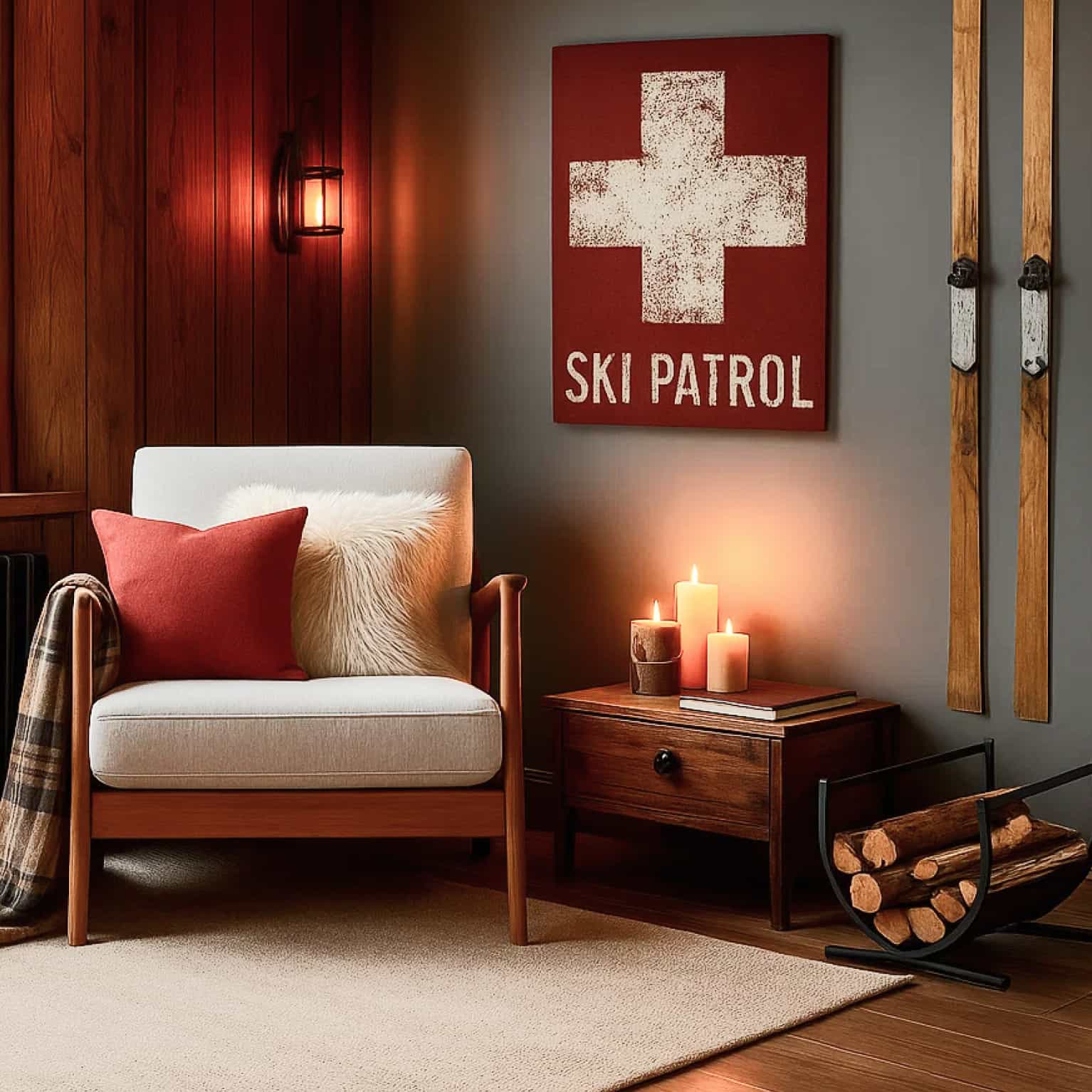 ski chalet edit. create your cozy winter haven. Save Now.