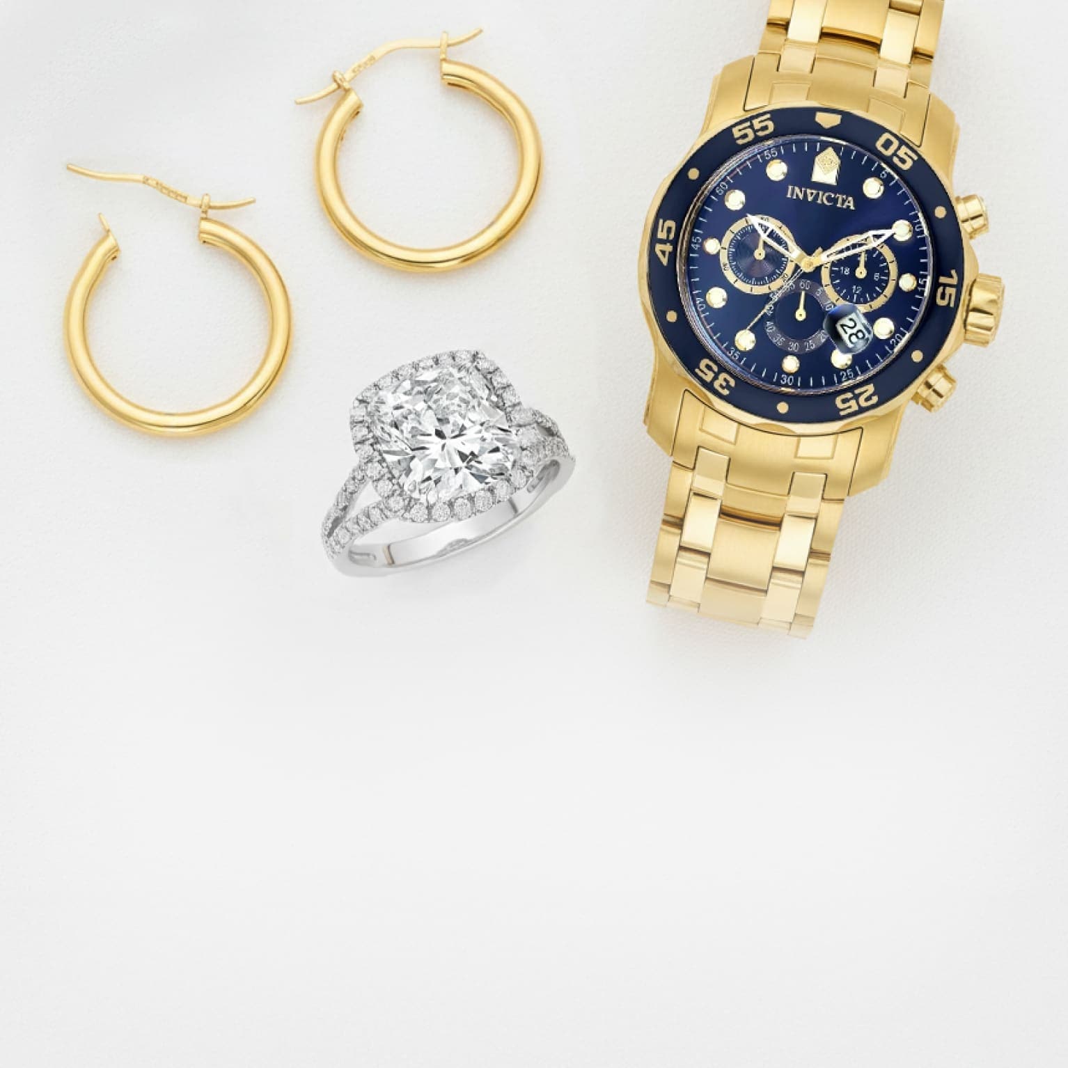 Jewelry and watches up to 60% off*. You deserve to treat yourself. Save Now.