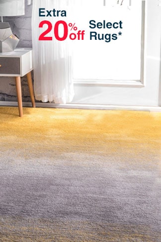 Extra 20% off Select Rugs*