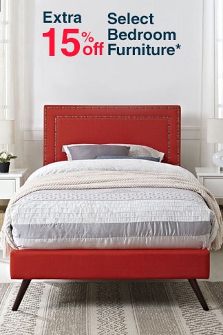 Extra 15% off Select Bedroom Furniture*