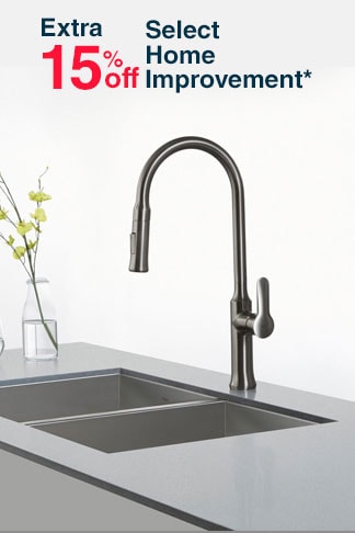 Extra 15% off Select Home Improvement*