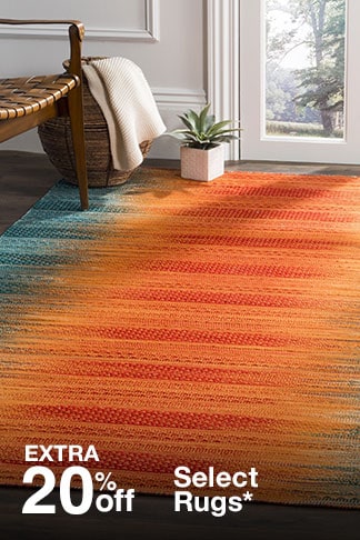 Extra 20% off Select Rugs*