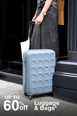 Up to 60% off Luggage & Bags*