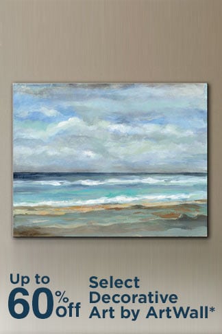 Up to 60% off Select Decorative Art by ArtWall*