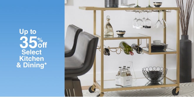 Up to 35% off Select Kitchen & Dining*