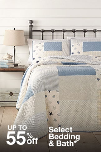 Up to 55% off Select Bedding & Bath*