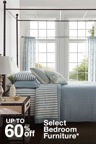 Up to 60% off Select Bedroom Furniture*