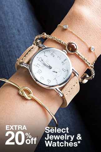 Extra 20% off Select Jewelry & Watches*