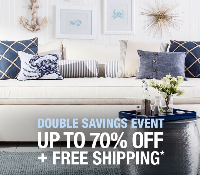 Double Savings Event Up To 70% off +Free Shipping