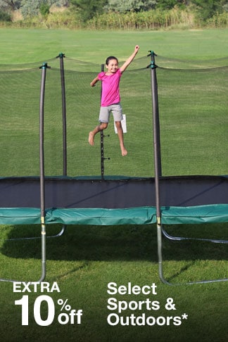Extra 10% off Select Sports & Outdoors