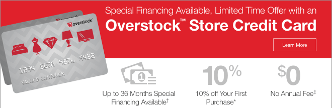 Overstock Store Credit Card