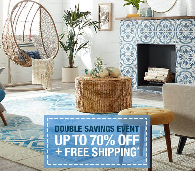 Double Savings Event Up To 70% off + Free Shipping*