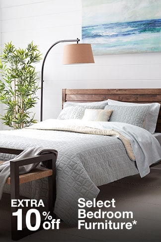 Extra 10% off Select Bedroom Furniture*