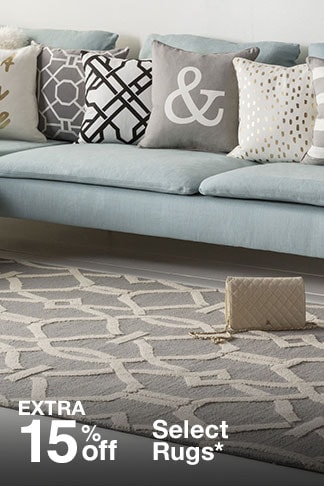 Extra 15% off Select Rugs*