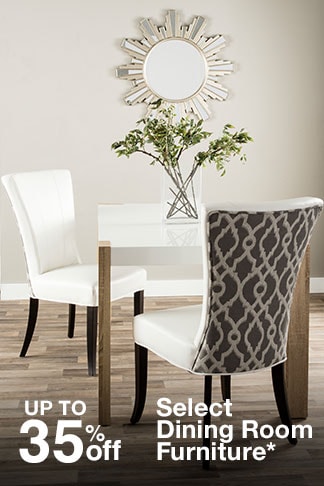 Up to 35% off Select Dining Room Furniture*