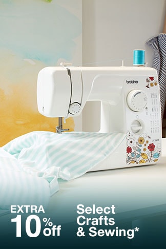 Extra 10% off Select Crafts & Sewing*