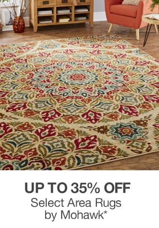 Up to 35% off Select Area Rugs by Mohawk*