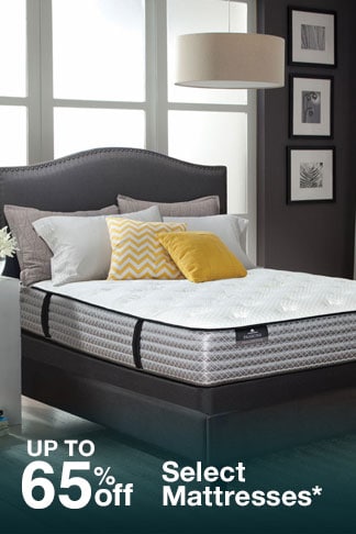 Up to 65% off Mattresses*
