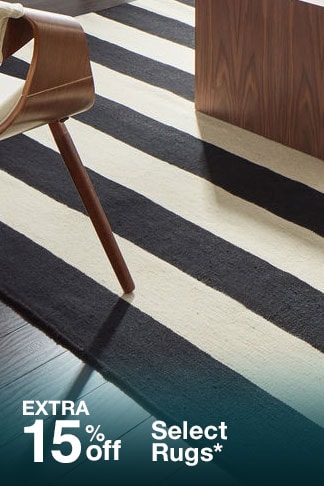 Extra 15% off Rugs*