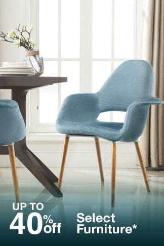 Up to 40% off Select Furniture*