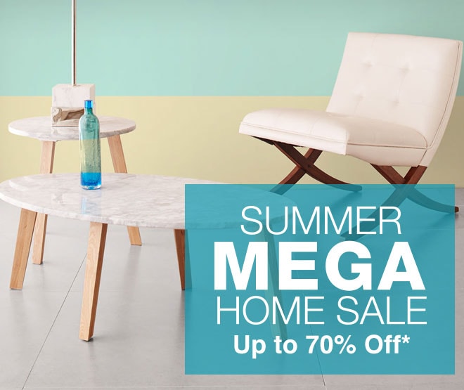 Summer Mega Home Sale - Up to 70% off*
