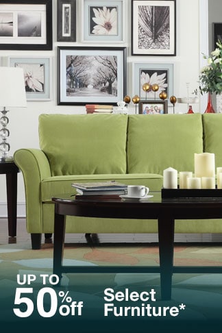 Up to 50% off Furniture*