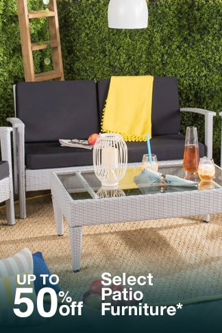 Up to 50% off Patio Furniture*