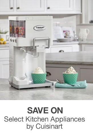 Save on Select Kitchen Appliances by Cuisinart