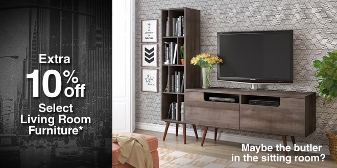 Extra 10% off Living Room Furniture*