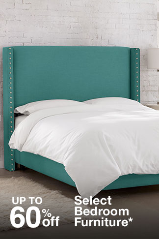 Up to 60% off Select  Bedroom Furniture*