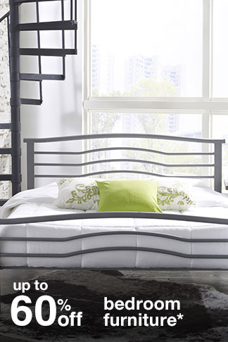 Up to 60% off Bedroom Furniture*