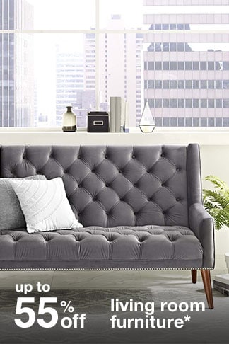 Up to 55% off Living Room Furniture*