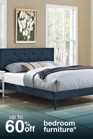 Up to 60% off Bedroom Furniture*