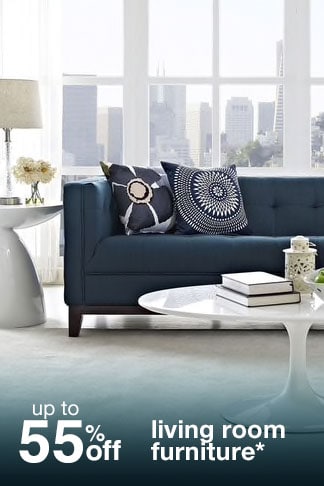 Up to 55% off Living Room Furniture*