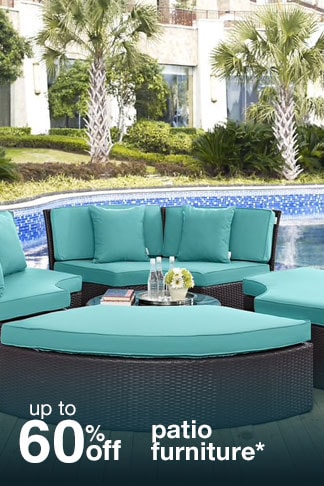 Up to 60% off Patio Furniture*